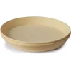 Image de mushie Assiette pour Enfants | Réutilisable Vaisselle Sans BPA | Assiettes Compatibles Lave-Vaisselle & Micro-ondes | Fabriqué au Danemark | Pale Daffodil