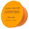 Image de Glow Recipe Cloudberry Bright Face Cream Recharge Pod   Crème visage coréenne ultra hydratante pour femme avec CoQ10, multi-peptides et vitamine C pour éclaircir, réparer la barrière cutanée et