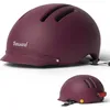 Image de Thousand Chapter Casque de Vélo Adulte   Protection MIPS et PopLock Antivol Casque   Conception Légère et Ventilée avec Feu Arrière LED   Idéal pour Cyclisme Urbain et Route   Chapter Deep Burgundy, S