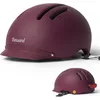 Image de Thousand Chapter Casque de Vélo Adulte   Protection MIPS et PopLock Antivol Casque   Conception Légère et Ventilée avec Feu Arrière LED   Idéal pour Cyclisme Urbain et Route   Chapter Deep Burgundy, M