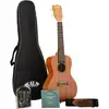 Image de Kala KA KA 15 C BNDL RW pack débutant ukulélé concert + housse + accordeur + sangle + cordes