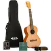 Image de Kala KA KA 15 T BNDL RW pack débutant ukulélé ténor + housse + accordeur + sangle + cordes