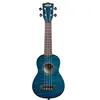 Image de Kala KA-SEMB Acajou exotique bleu (+ housse) - Ukulele Soprano