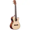 Image de Kala Solid Spruce Top Mahogany Tenor ukulélé électro-acoustique avec housse