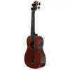 Image de Kala U-Bass Exotic Mahogany ukulélé basse électro-acoustique pour gaucher avec housse