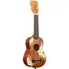 Image de Kala Voyage Collection Hibiscus Mahogany Soprano ukulélé soprano avec housse