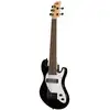Image de Kala Solid Body 5-String Fretless U-Bass Jet Black basse électrique fretless 5 cordes avec housse