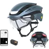 Image de Lumos Casque Intelligent Ultra E-Bike | Certifié NTA 8667 | Lumières LED Avant et arrière | Visière Frontale rétractable | Contrôlé par Application | Vélo électrique, Scooter, vélo | Adultes, Hommes