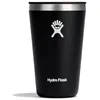 Image de Hydro Flask   All Around Tumbler Press-In Lid 473 ml (16 oz) | Gobelet Isotherme en Acier Inoxydable à Double Paroi - Pour Boissons Chaudes ou Froides - Black