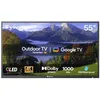 Image de SYLVOX 55 Pouces TV Extérieur Étanche IP55, Smart Google Television 4K UHD QLED 1000 Nits, DVB-T2/S2/C, WiFi, Google Assistant, Outdoor Téléviseur pour Pool, Jardins, Terrasse (Deck Pro 2.0 QLED)