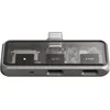 Image de SATECHI 3 en 1 Mobile Hub USB C, Charge PD 100W, Données Jusqu’à 10Gbps, Sortie Vidéo 4K@60Hz et Lecteur MicroSD, Adaptateur Portable pour iPhone, iPad, Switch et Plus