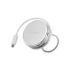 Image de SATECHI OntheGo Hub USB C Magnétique 5 en 1, PD 60W, HDMI 4K, Argent | Assorti aux coloris MacBook Neo, fixation magnétique, câble rétractable, 4K@60Hz, lecteur SD, USB-C/A 5Gbps, appareils USB-C