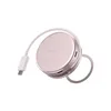 Image de SATECHI OntheGo Hub USB C Magnétique 5 en 1, PD 60W, HDMI 4K, Rose Poudré | Assorti aux coloris MacBook Neo, fixation magnétique, câble rétractable, 4K@60Hz, lecteur SD, USB-C/A 5Gbps, appareils USB-C