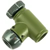 Image de SILCA Régulateur Co2 EOLO IV | Conception compacte avec vanne de Commande à vis tournante | Cartouche filetée Universelle Co2 Compatible | Tête de régulateur de CO2 Uniquement - Vert/Gris