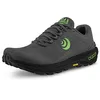 Image de Topo Athletic Hommes Terraventure 4 Chaussure Trail Chaussures De Running Dark Grey/Green - Gris Foncé