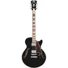 Image de D'Angelico Premier SS Solid Black guitare semi-hollow body