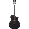 Image de D'Angelico Premier Gramercy LS Matte Black guitare électrique-acoustique western