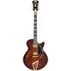 Image de D'Angelico Excel SS Amaretto Burst guitare semi-hollow body avec housse