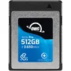 Image de OWC Atlas Pro Carte mémoire CFexpress 4.0 Type B haute performance 512 Go Qualité professionnelle jusqu'à 3000 Mo/s en écriture, 3650 Mo/s en lecture, capture des vidéos jusqu'à 6 K haut débit