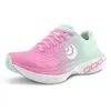 Image de Topo Athletic Specter 2 Chaussures de course confortables rembourrées durables 5 mm pour femme, rose/bleu, 40 EU