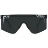 Image de Pit Viper Lunettes de Soleil I L'Original 2.0 I Lentilles 100% UV, Monture Indestructible I Réglable Turbo I Sac en Microfibre & Lanière, Taille unique