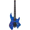 Image de Sire Larry Carlton X6 6-String Headless Blue Swirl guitare électrique
