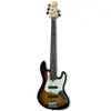 Image de Lakland Skyline 55-60 Three Tone Sunburst Gloss basse électrique 5 cordes