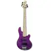Image de Lakland 55-02 Deluxe Translucent Purple Gloss Quilted Maple Top basse électrique 5 cordes