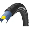 Image de Goodyear Connector Ultimate TLC Gravel Pneu Pliant // 45-622 (28 x 1,70'), Version : Noir, Dimensions : 45-622