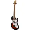 Image de Kala Solid Body 4-String Fretless U-Bass Tobacco Burst basse électrique sans frette avec housse