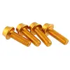 Image de Wolf Tooth Precision Lot de 4 boulons anodisés pour Cage de Bouteille d'eau Doré