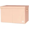 Image de 3 Sprouts - Coffre à Jouets Enfant - Boîte de Rangement Idéale pour Chambre et Salle de Jeux - Vieux Rose