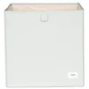 Image de 3 Sprouts - Cube de Rangement en Tissu 33x33x33 cm - Boîte de Rangement pour Enfants, Panier de Rangement Pliable, Idéal pour Kallax - Vert