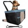 Image de Kurgo Rover Siège réhausseur de Voiture pour Petits Chiens, Attache de sécurité Incluse, Contre Le Mal des transports, Bleu/Noir