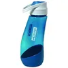 Image de Kurgo Gourde à Eau de Voyage 2 en 1 pour Votre Chien et Vous, sans PVC/BPA, Réutilisable, 0,75 l, Bleu