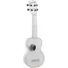 Image de Kala Frosted Glass Transparent Soprano Waterman ukulélé soprano étanche