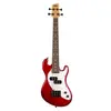 Image de Solid Body U-Bass 4 Cordes + Housse Metallic Red