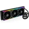 Image de Thermalright FW360 SE ARGB V2 Refroidisseur de processeur liquide AIO 360 mm, écran LCD de 2", pompe 3000 tr/min, 3 ventilateurs TL-M12Q 120 mm PWM à chaîne en marguerite, pour AMD AM5/AM4 et Intel