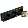 Image de Thermalright Mjolnir Vision 360 UB ARGB Refroidisseur d'eau pour processeur, 3 ventilateurs PWM, système de refroidissement à eau avec 2150 tr/min, pour AM4/AM5 et Intel LGA1851/1700, écran LCD