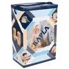 Image de KAPLA Baril Hiver 200 planchettes colorées (Bleu Clair, Bleu foncé et Blanche), Jeux et Jouet en Bois, Jeu de Construction, dès 2 Ans