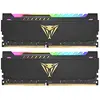 Image de Patriot Memory Viper Elite DDR4 3200 MHz 32GB (2x16Go) C18 Kit de Mémoire Haute Performance Eclairage LED RGB - Noir