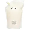 Image de OUAI Recharge de shampooing moyen   Shampooing hydratant à l'huile de noix de coco, babassu, extrait de kumquat et kératine   Renforce, nourrit et ajoute de la brillance   Soin des cheveux sans