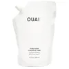 Image de OUAI Recharge de Conditionneur pour Cheveux Fins - Conditionneur Volumisant Fait avec Kératine, Biotine et Huile de Graines de Chia - Ajoute de la Douceur, de l'Élasticité et du Volume - Sans
