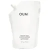 Image de OUAI Poche de recharge après-shampoing fortifiant à keratine, babassu et huiles Nourrissant pour cheveux hydratés, brillants et lisses - 32 fl oz