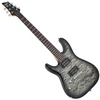 Image de Schecter C-6 Plus Charcoal Burst Gaucher