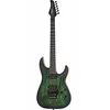 Image de Schecter C-6 Pro FR Aqua Burst - Guitare Électrique