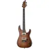 Image de Schecter C-1 Exotic Spalted Maple Satin Natural Vintage Burst guitare électrique