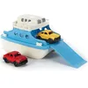 Image de Green Toys Ferry Boat with Mini Cars Bathtub Toy, Blue/White
