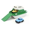 Image de Green Toys Jouet de Baignoire pour Bateau Vert/Blanc 10 x 6,6 x 6,3 cm