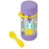 Image de Skip Hop Boite Repas Isotherme pour Enfant Licorne 325 ml - Acier Inoxidable, Sans BPA & Sans Phtalate - Avec Cuillère-Fourchette en Silicone - Récipient à Repas pour 3 ans et plus - Zoo Collection